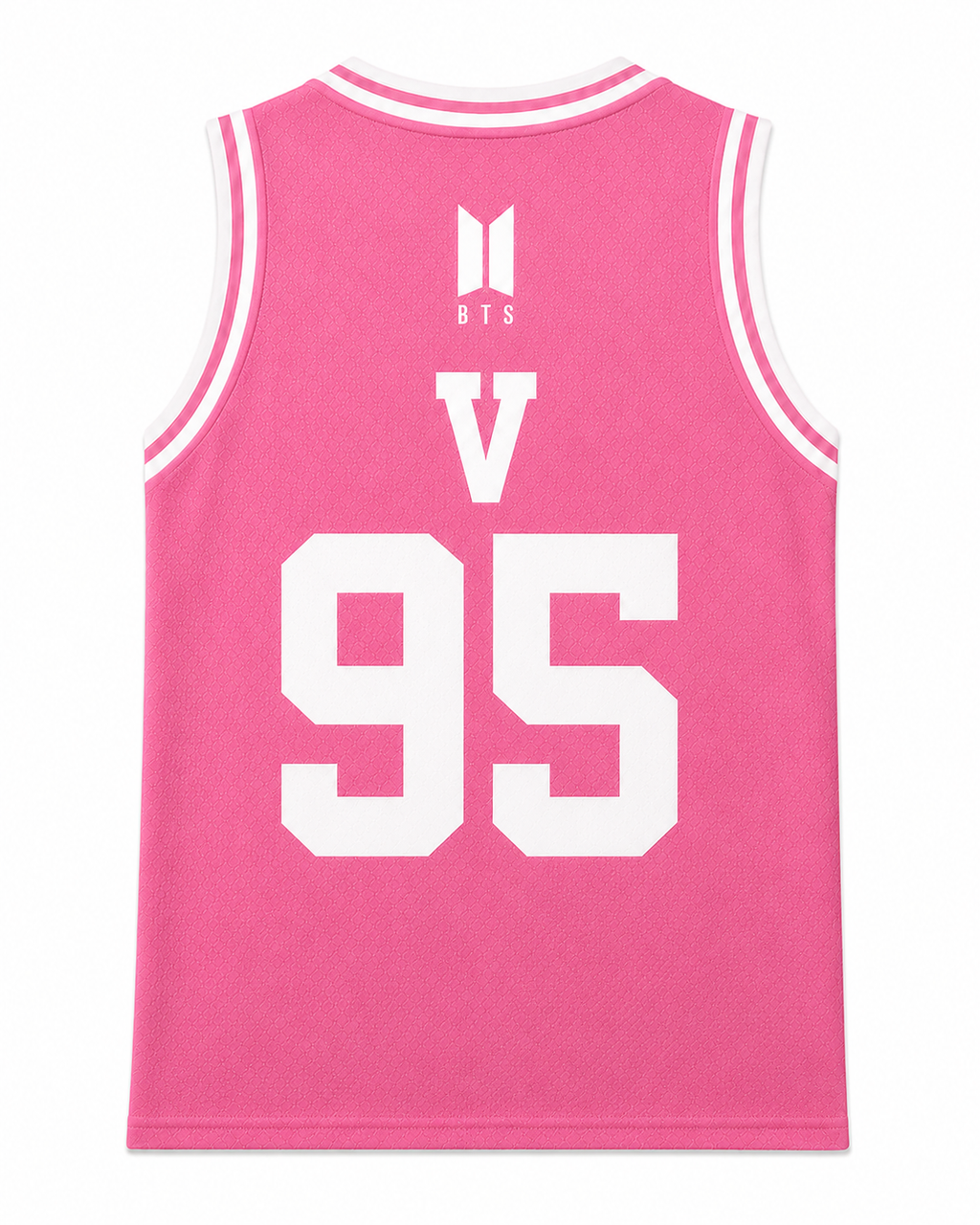 BTS Pink Basketball Jersey Fan Made Arirang  World Tour 2026 Kpop ARMY Merch Custom Name Number