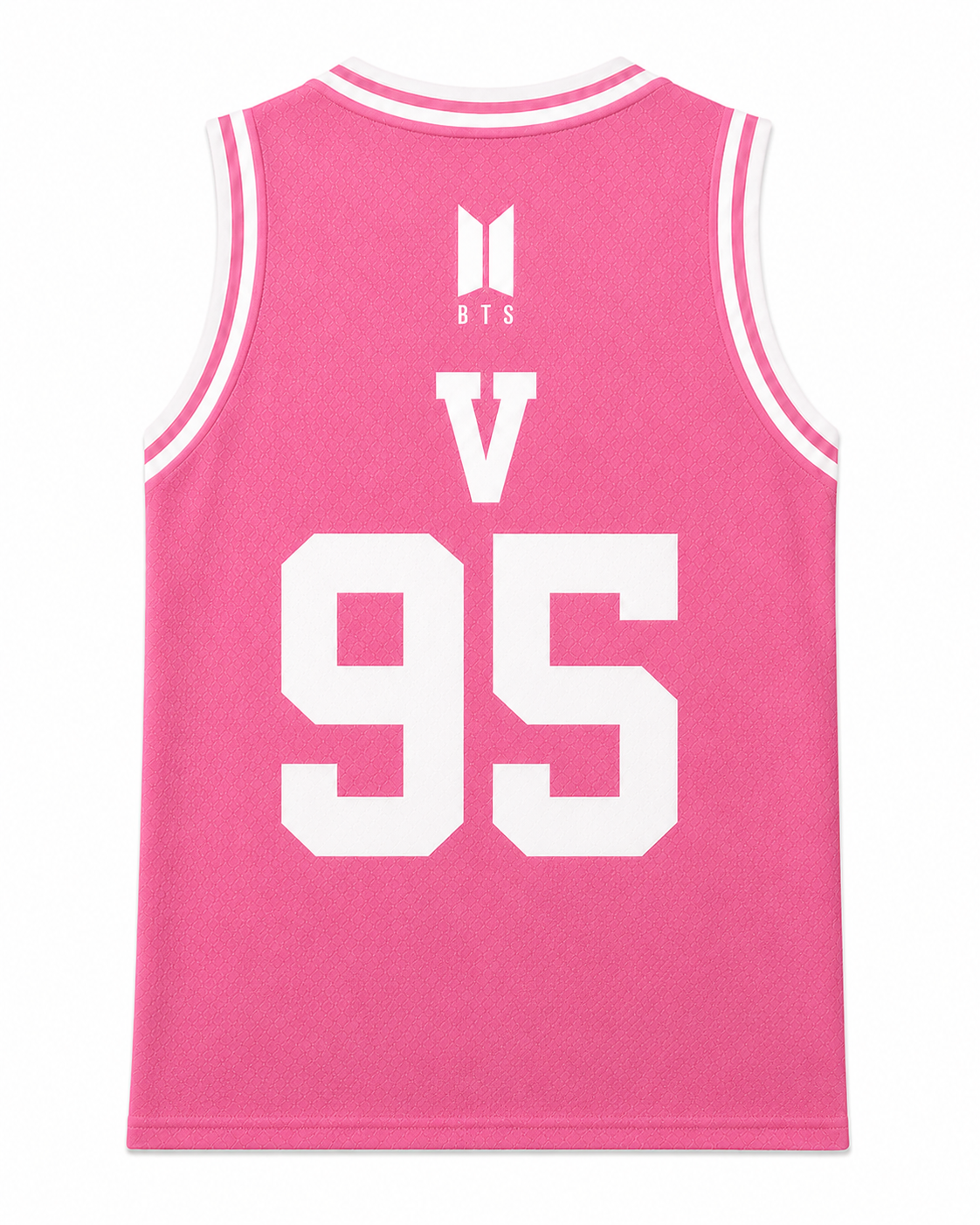 BTS Pink Basketball Jersey Fan Made Arirang  World Tour 2026 Kpop ARMY Merch Custom Name Number