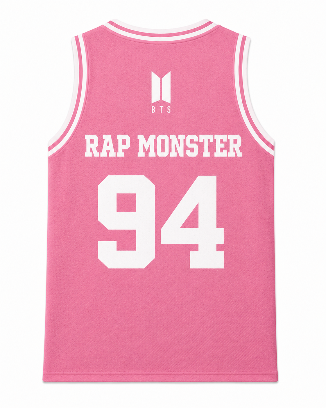 BTS Pink Basketball Jersey Fan Made Arirang  World Tour 2026 Kpop ARMY Merch Custom Name Number
