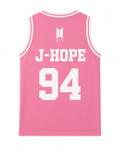 BTS Pink Basketball Jersey Fan Made Arirang  World Tour 2026 Kpop ARMY Merch Custom Name Number