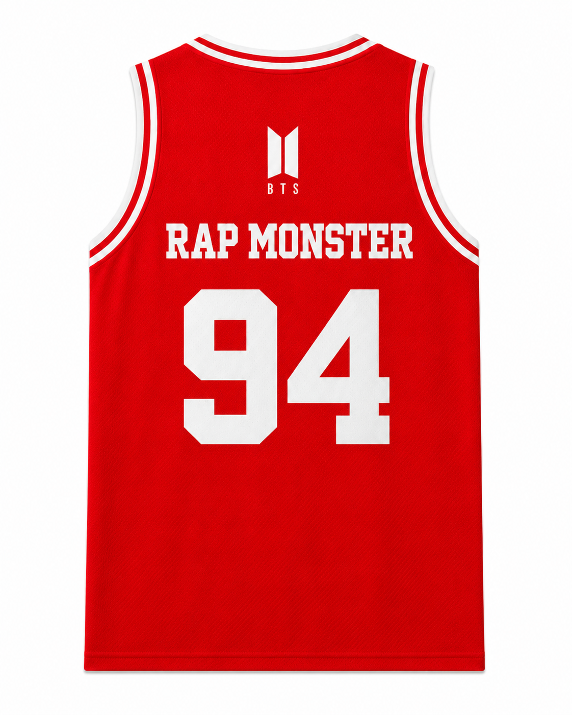 BTS Red Basketball Jersey Fan Made Arirang  World Tour 2026 Kpop ARMY Merch Custom Name Number