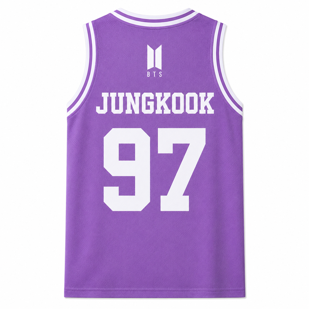 BTS Purple Basketball Jersey Fan Made Arirang  World Tour 2026 Kpop ARMY Merch