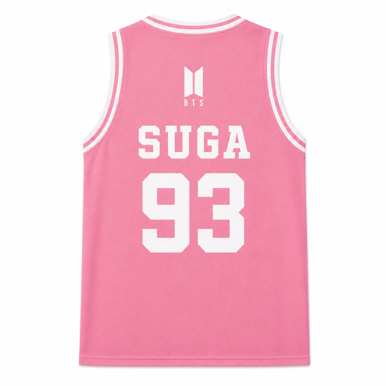 BTS Pink Basketball Jersey Fan Made Arirang  World Tour 2026 Kpop ARMY Merch Custom Name Number