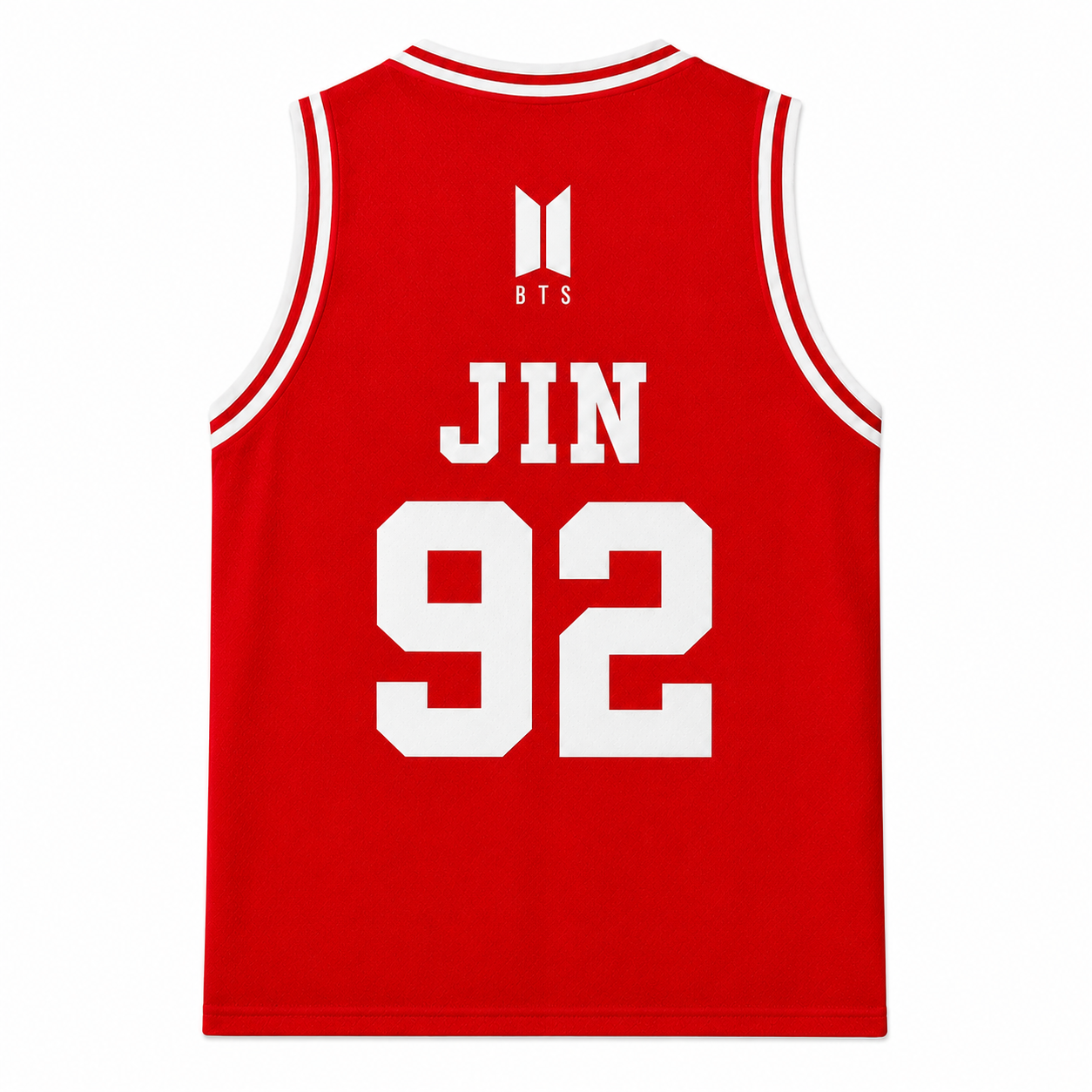 BTS Red Basketball Jersey Fan Made Arirang  World Tour 2026 Kpop ARMY Merch Custom Name Number