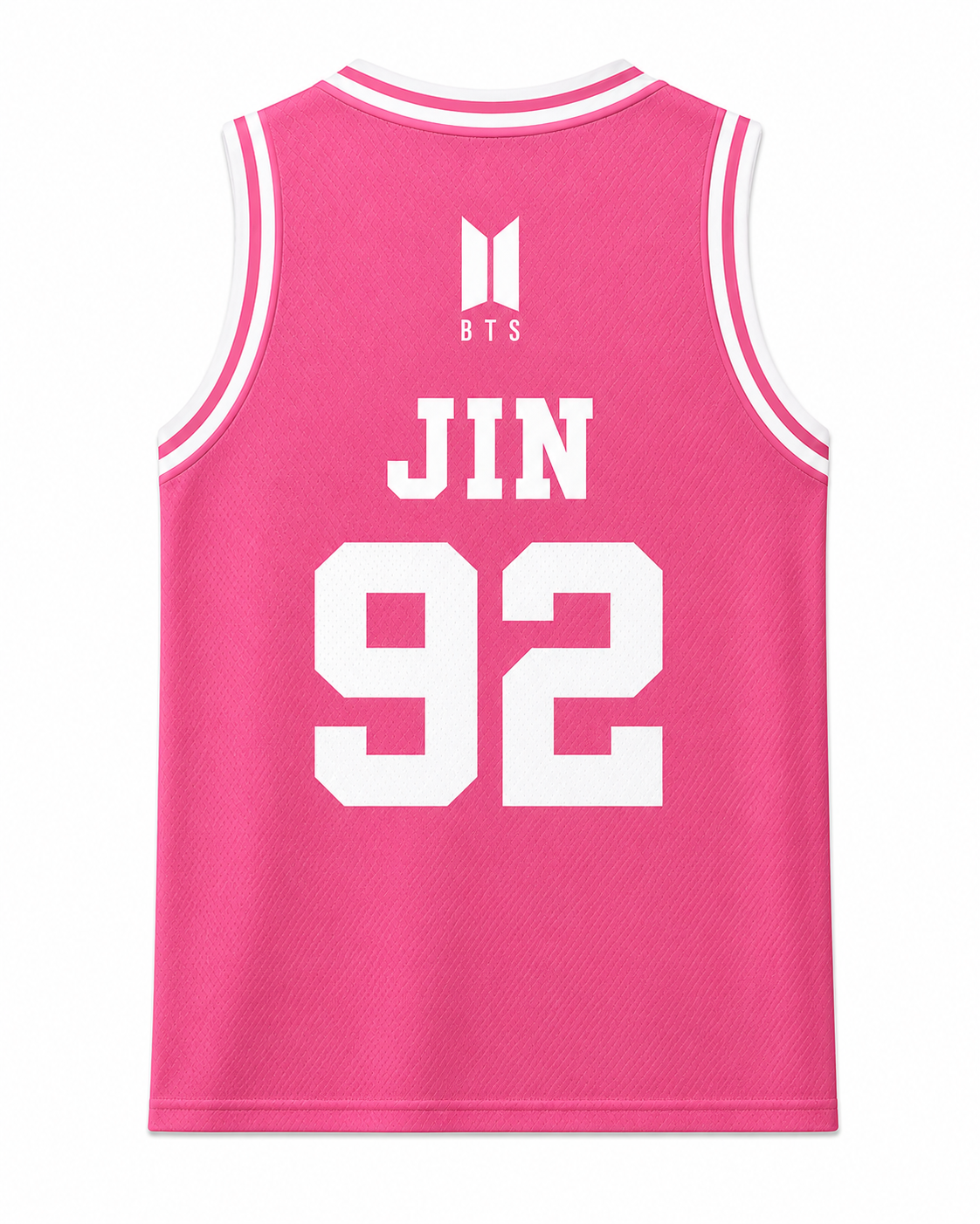 BTS Pink Basketball Jersey Fan Made Arirang  World Tour 2026 Kpop ARMY Merch Custom Name Number