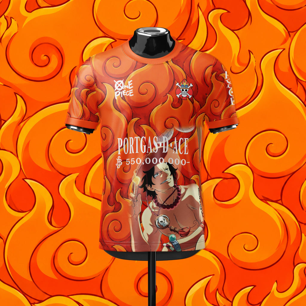 Maillot Portgas D. Ace — Fire Fist | Mera Mera no Mi | Édition Limitée