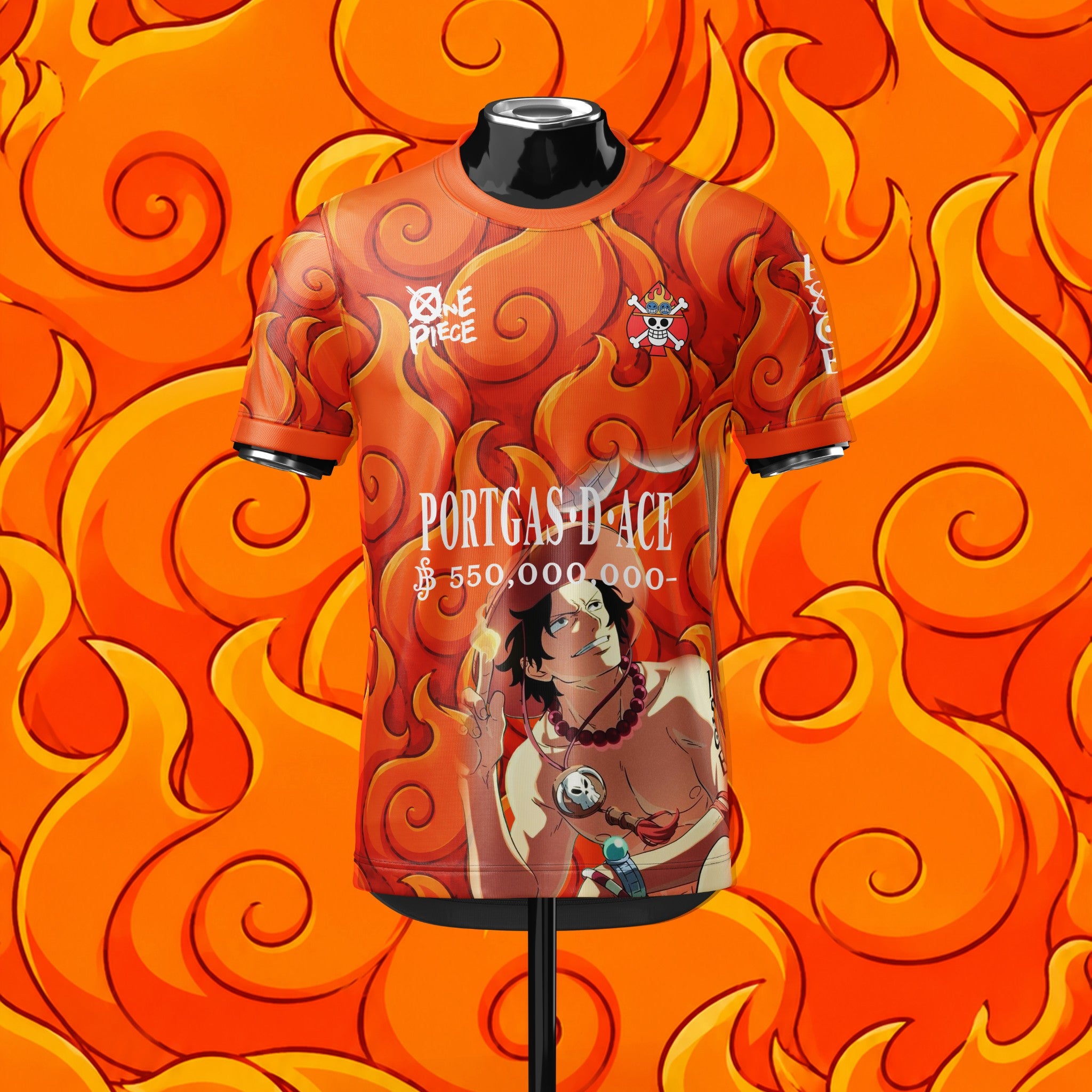Maillot Portgas D. Ace — Fire Fist | Mera Mera no Mi | Édition Limitée