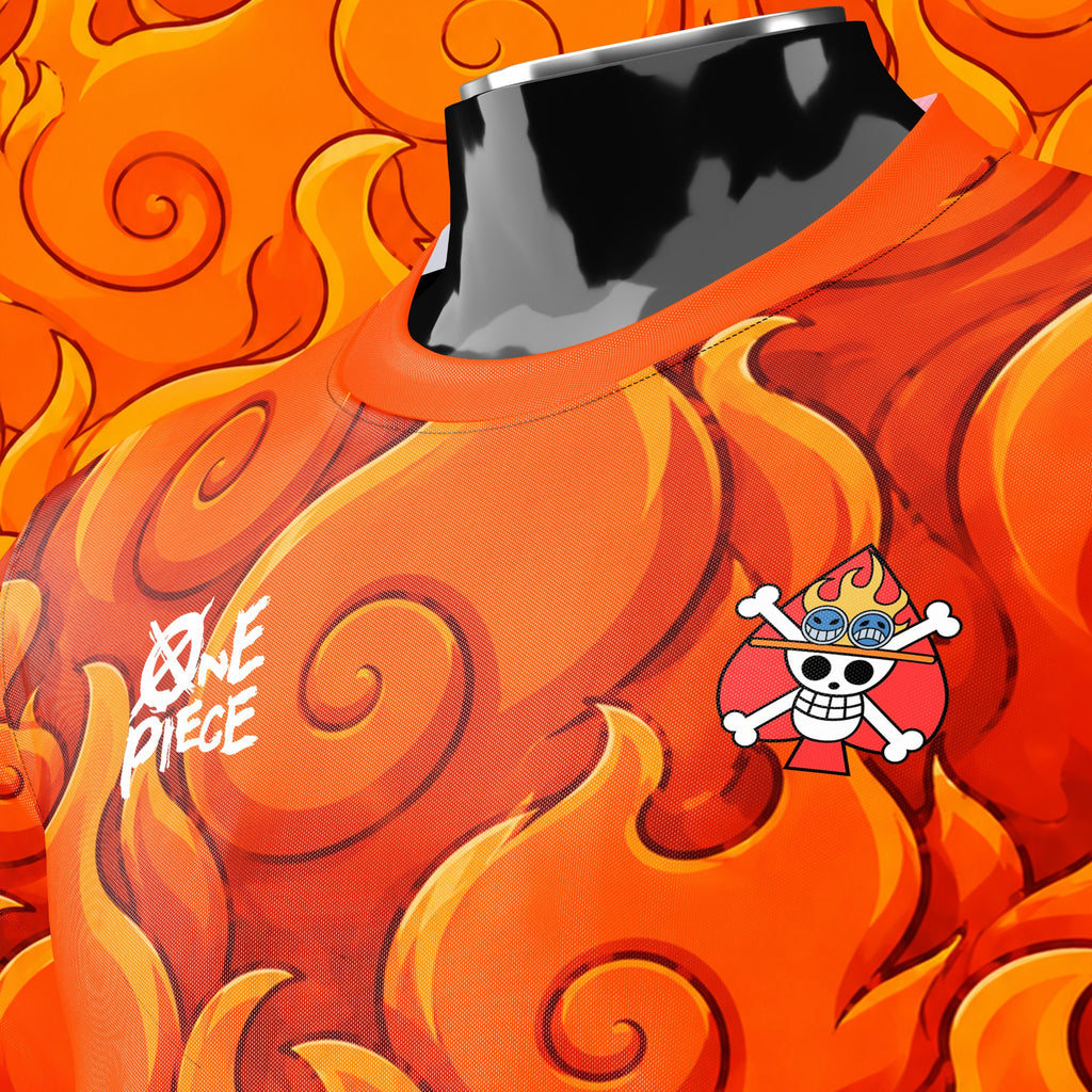 Maillot Portgas D. Ace — Fire Fist | Mera Mera no Mi | Édition Limitée