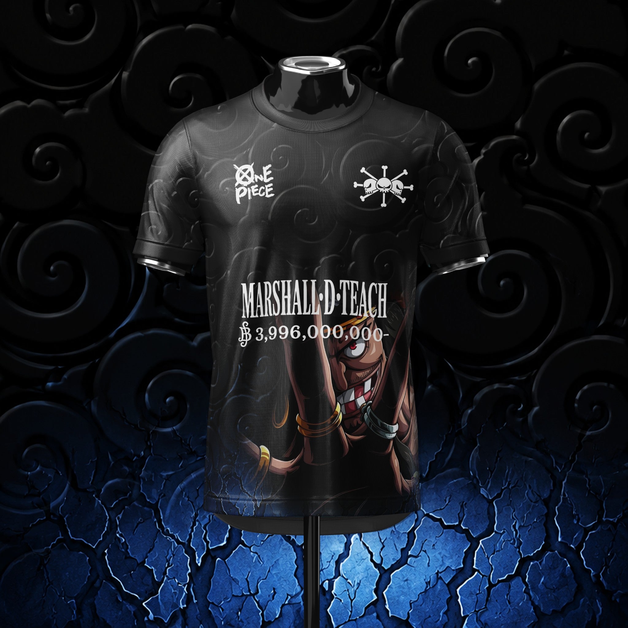 Maillot Barbe Noire — Marshall D. Teach | Yonko | Édition Limitée