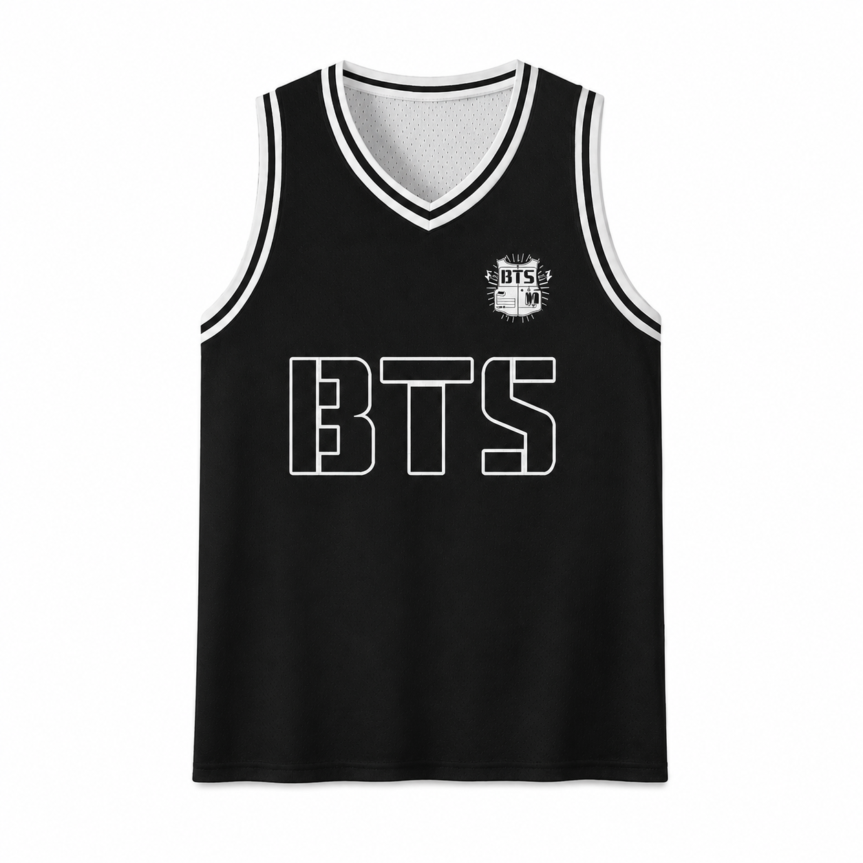 BTS Black Basketball Jersey Fan Made Arirang 2026 Kpop ARMY Merch