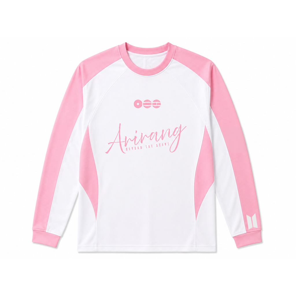 ARIRANG World Tour Jersey – Pink Long Sleeve Edition