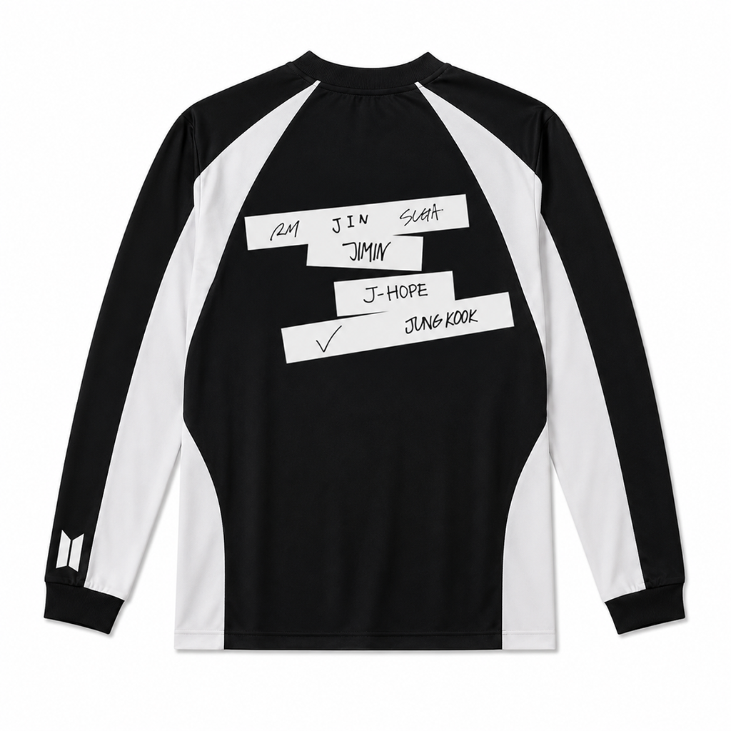 ARIRANG World Tour Jersey – Black Long Sleeve Edition
