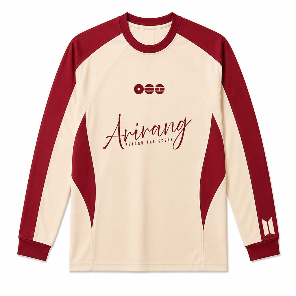 ARIRANG World Tour Jersey – Cream Long Sleeve Edition