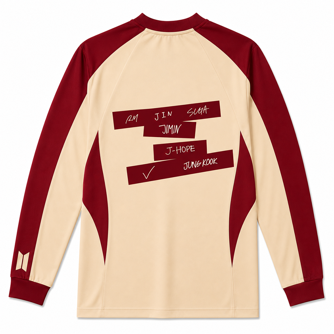 ARIRANG World Tour Jersey – Cream Long Sleeve Edition