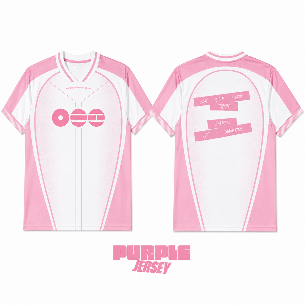 JERSEY FAN  “ARIRANG” Signature Jersey – PINK Edition