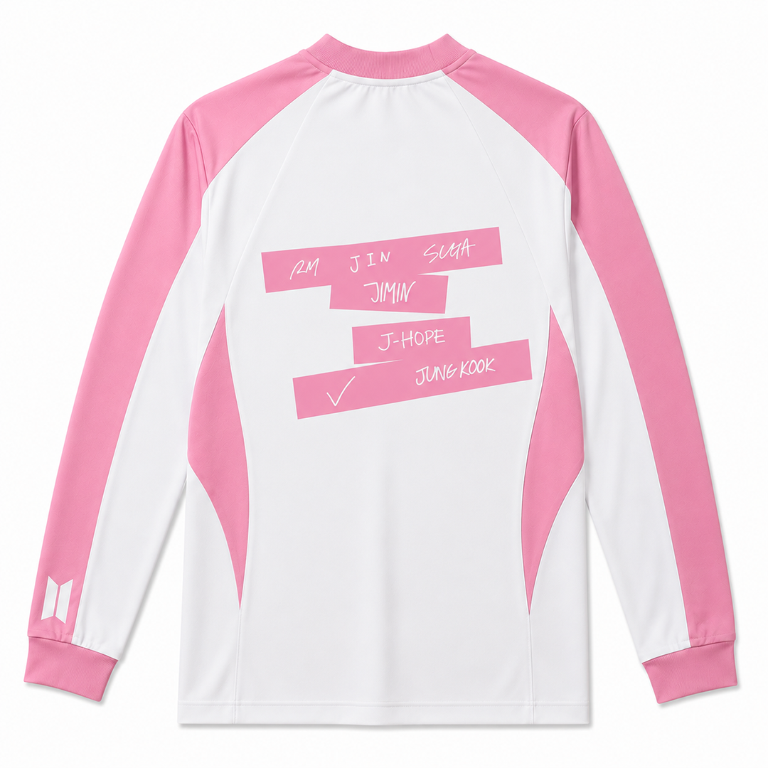 ARIRANG World Tour Jersey – Pink Long Sleeve Edition