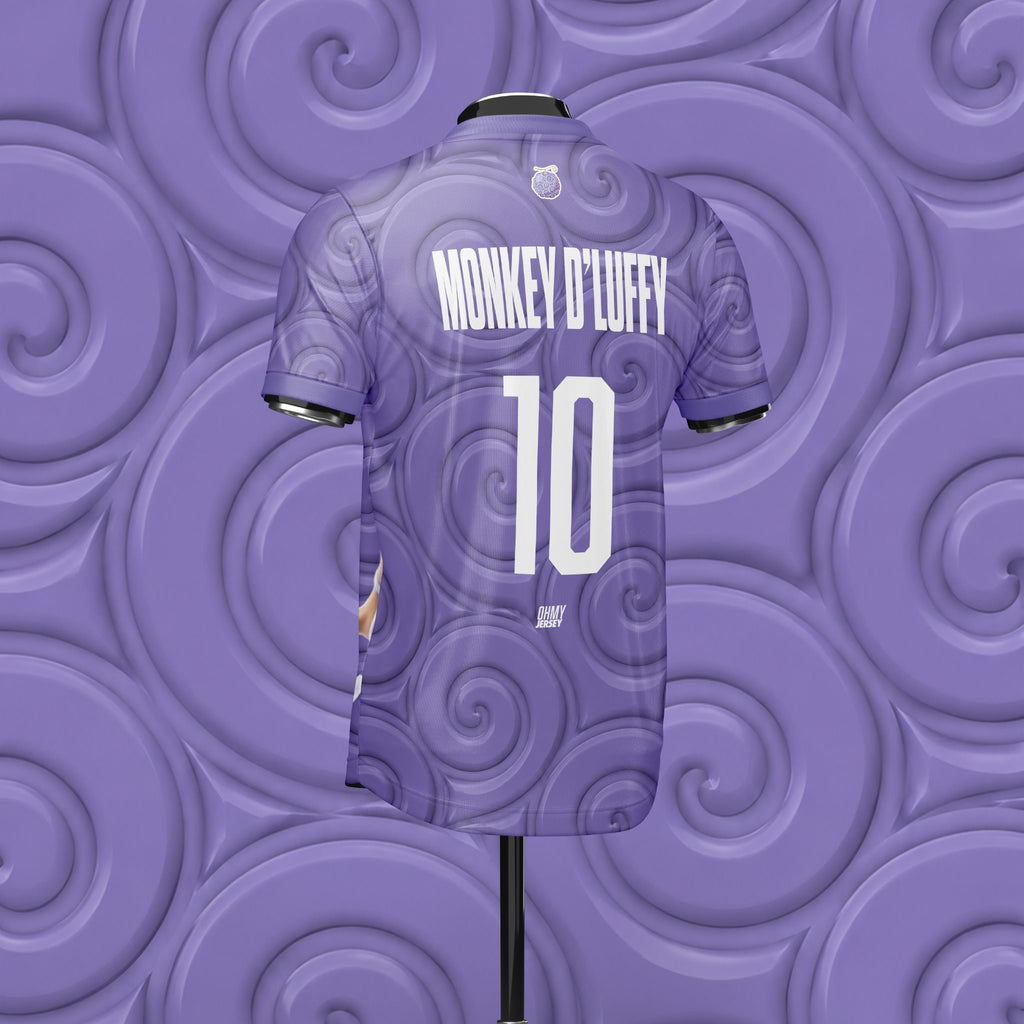 Maillot Luffy Nika — Gear 5 | Violet | Édition Limitée