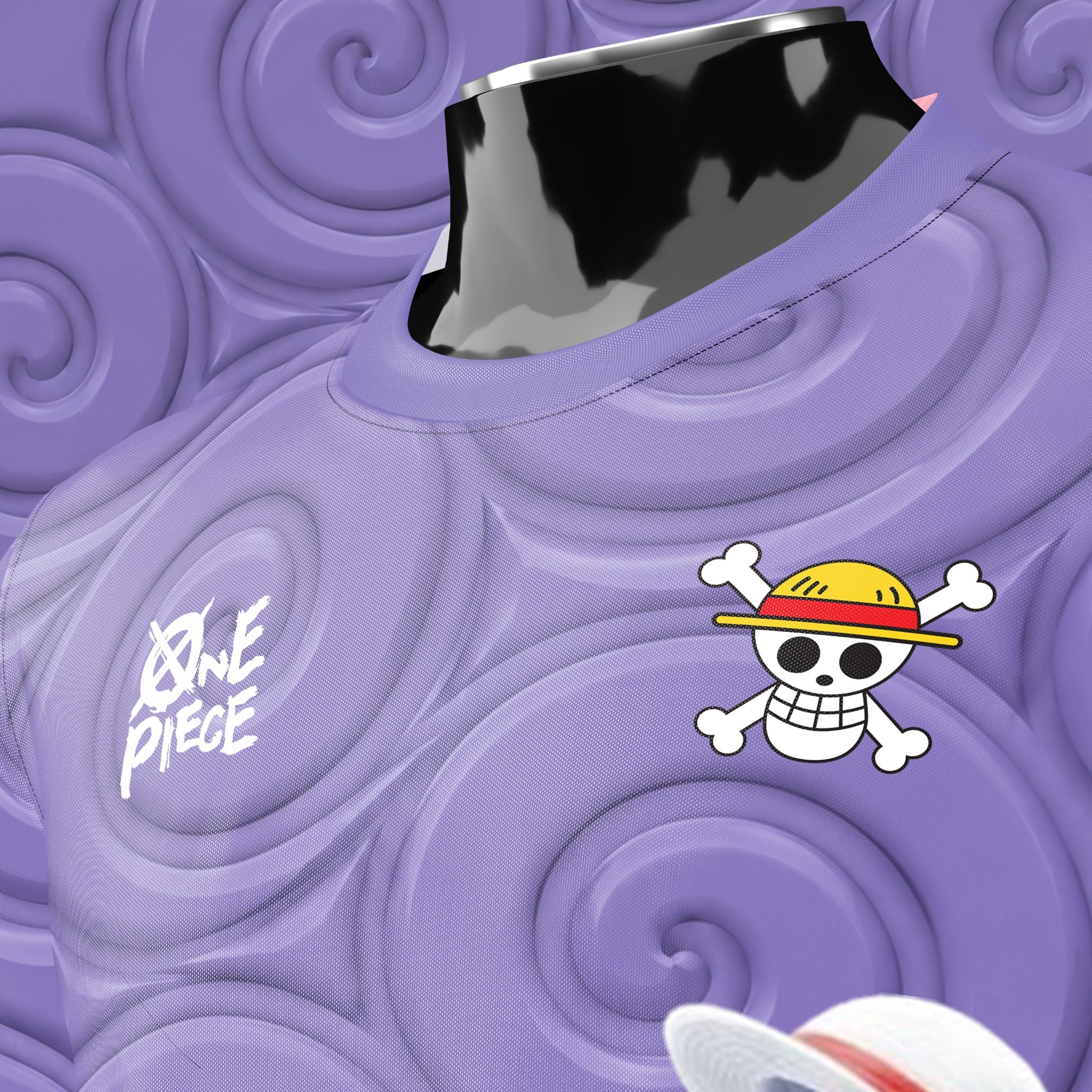 Maillot Luffy Nika — Gear 5 | Violet | Édition Limitée