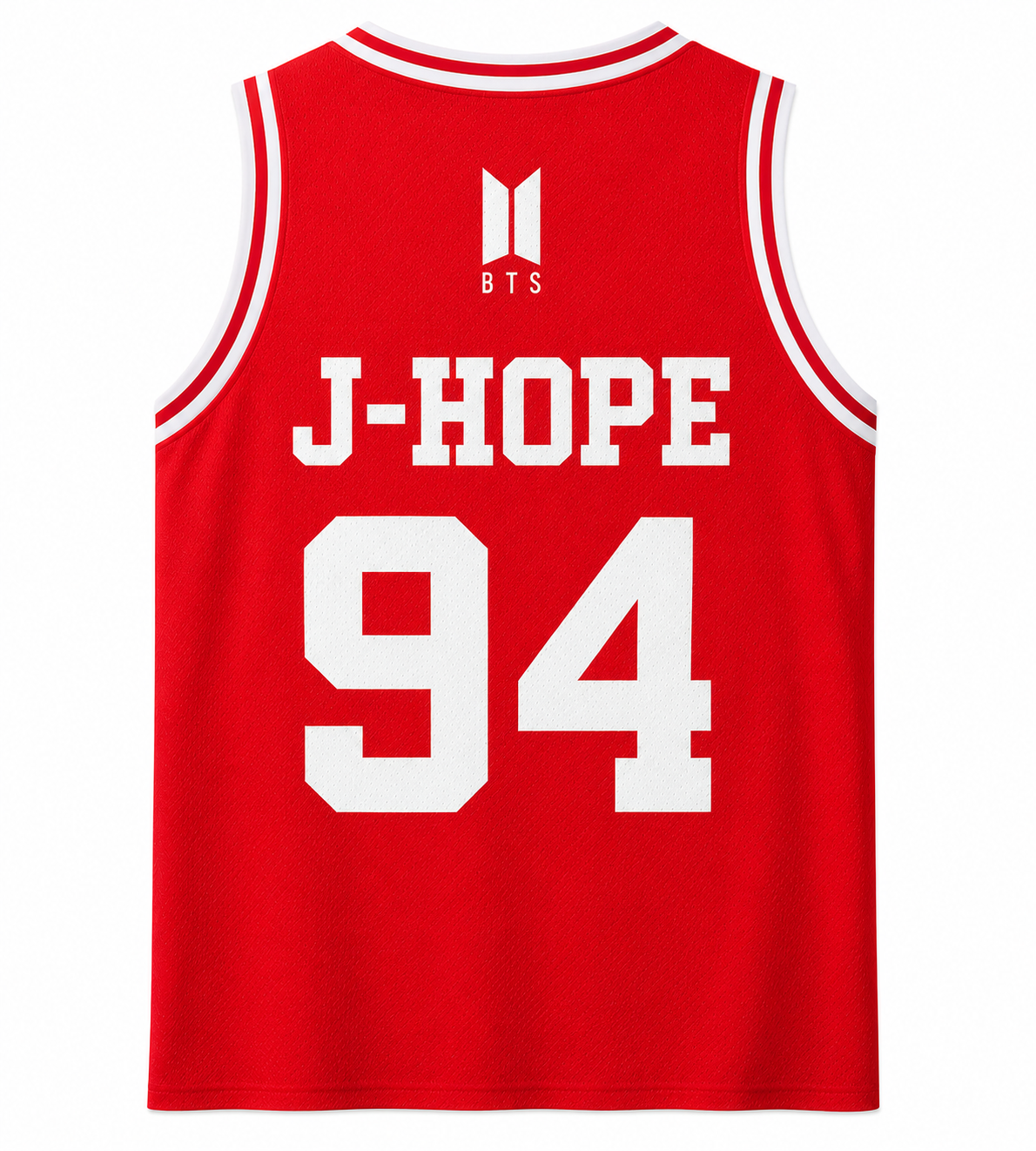 BTS Red Basketball Jersey Fan Made Arirang  World Tour 2026 Kpop ARMY Merch Custom Name Number