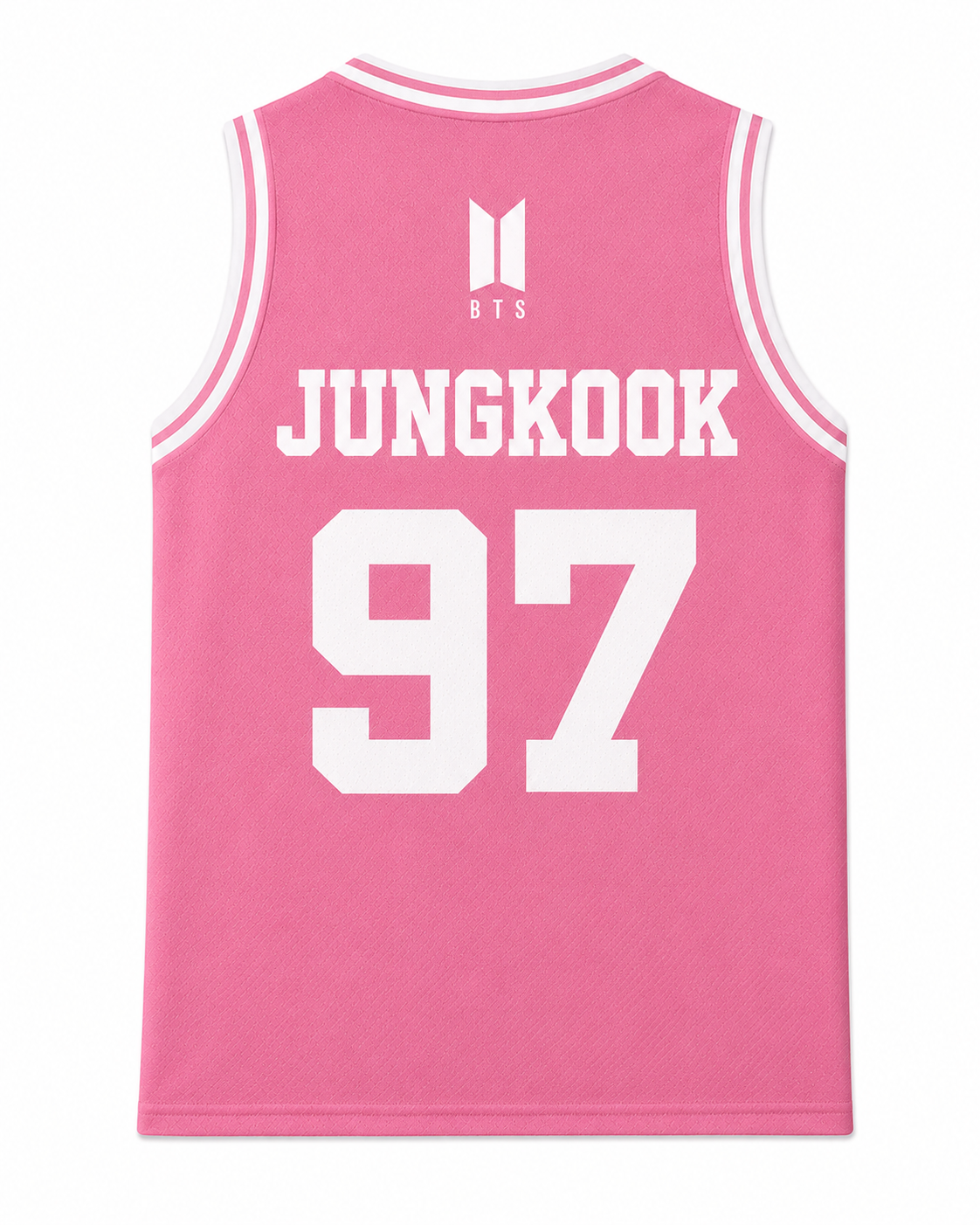 BTS Pink Basketball Jersey Fan Made Arirang  World Tour 2026 Kpop ARMY Merch Custom Name Number