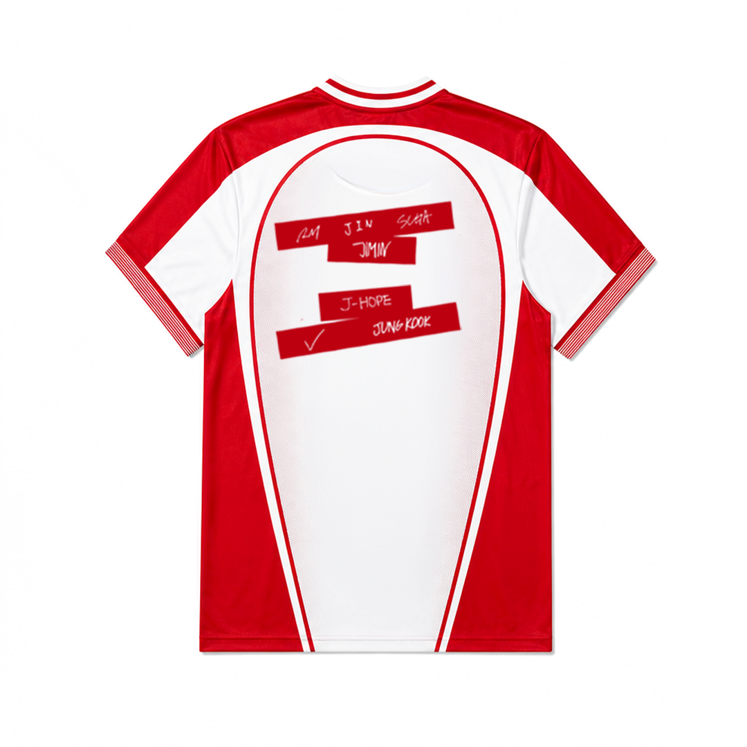 JERSEY FAN  “ARIRANG” Signature Jersey – Red Edition