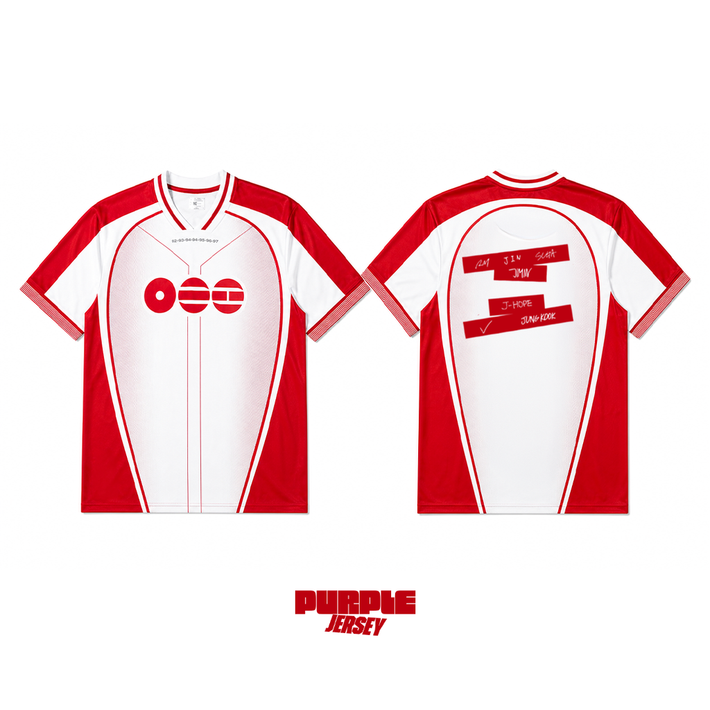 JERSEY FAN  “ARIRANG” Signature Jersey – Red Edition